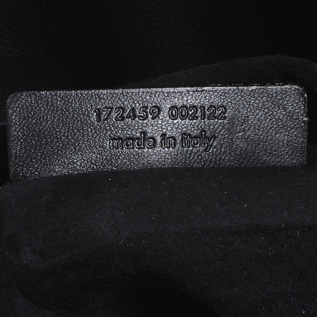 Leather Vichy Large Downtown Black