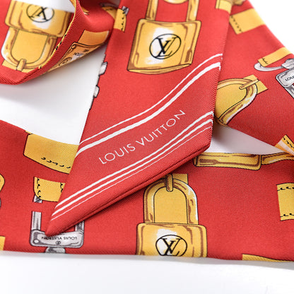 Louis Vuitton Silk Full of Locks BB Bandeau Coquelicot 4 of 4