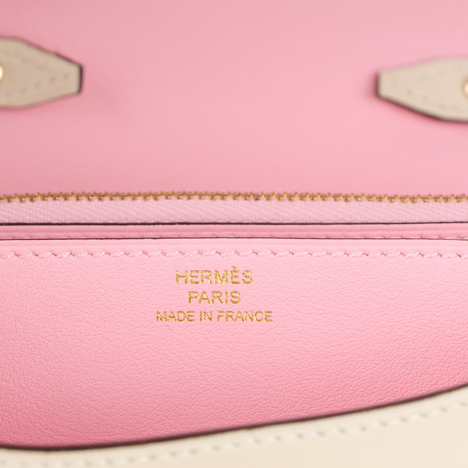 Hermes Swift Mini Convoyeur Craie Rose Sakura 5 of 6