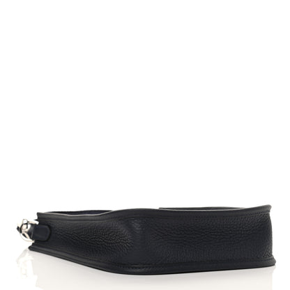Hermes Taurillon Clemence Amazone Evelyne TPM Bleu Nuit Bleu Indigo 4 of 11