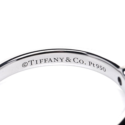 Tiffany Platinum Diamond .22ct Solitaire Engagement Ring 49 5 4 of 7