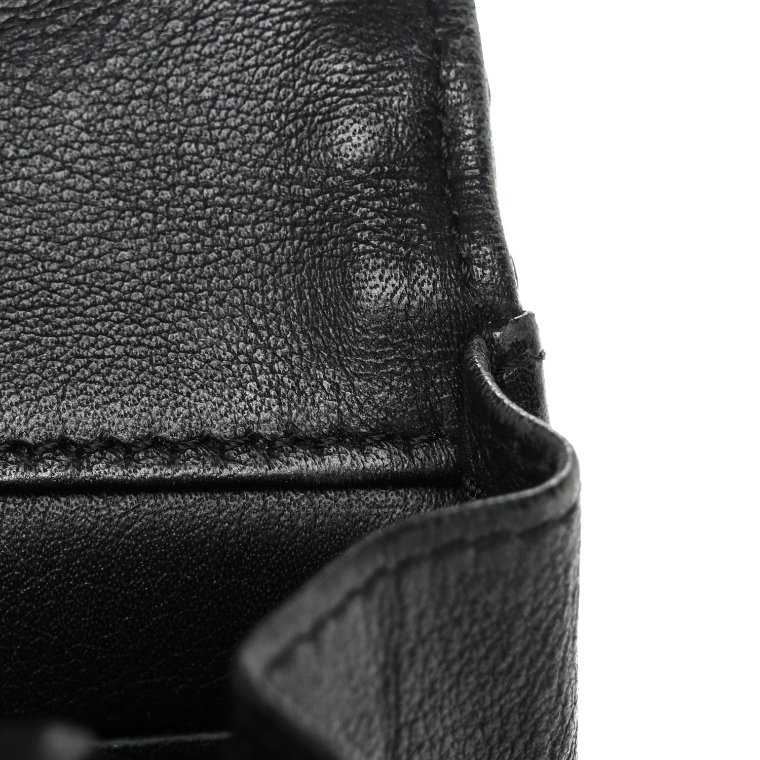 Chanel Patent CC Compact Wallet on Chain WOC Black 14 of 15