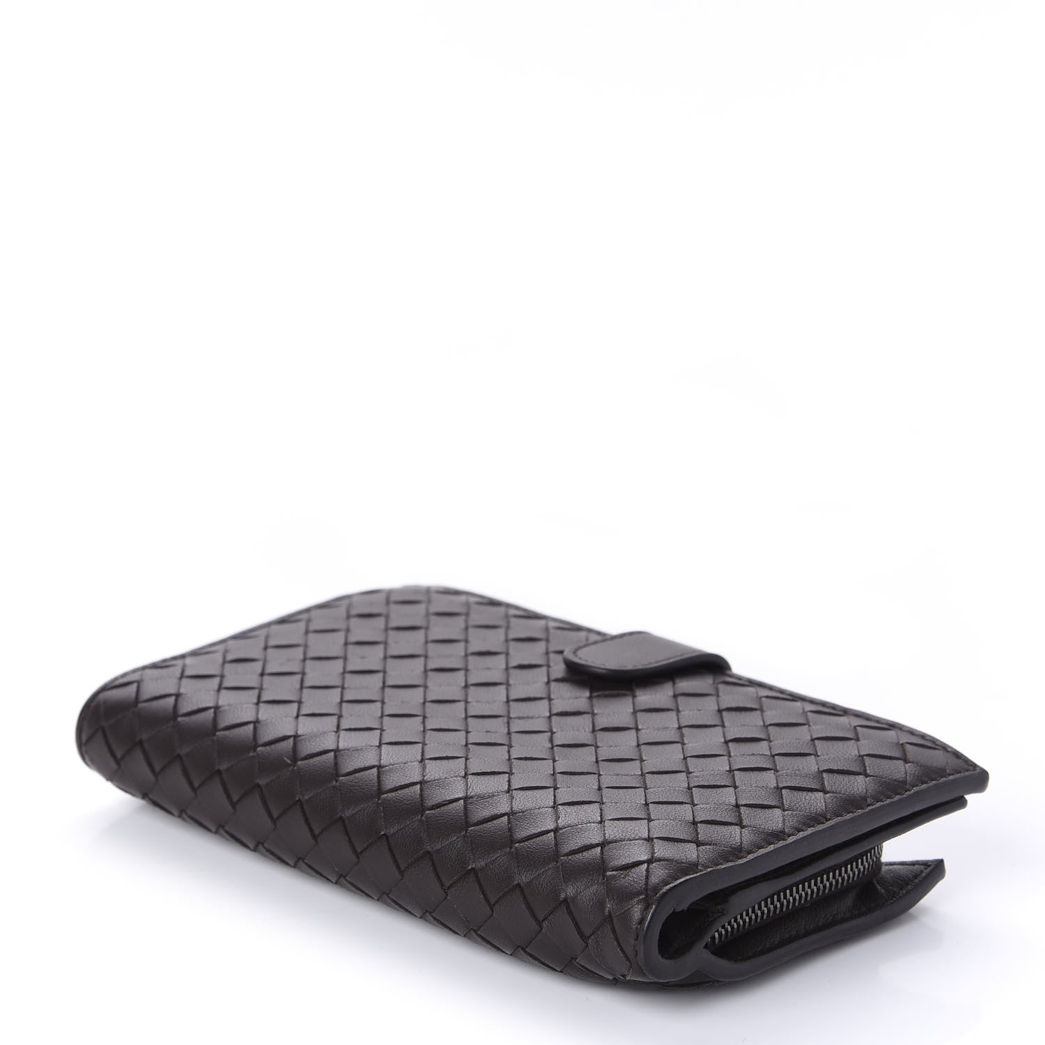 Bottega Veneta Nappa Intrecciato Continental Wallet Ebano 4 of 9