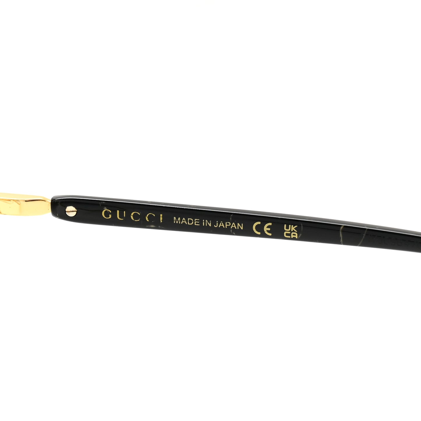 Metal Aviator Sunglasses GG1220S Gold Multicolor