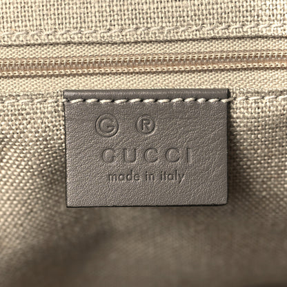 Gucci Soft Microguccissima Small Zippered Satchel Loess 6 of 9