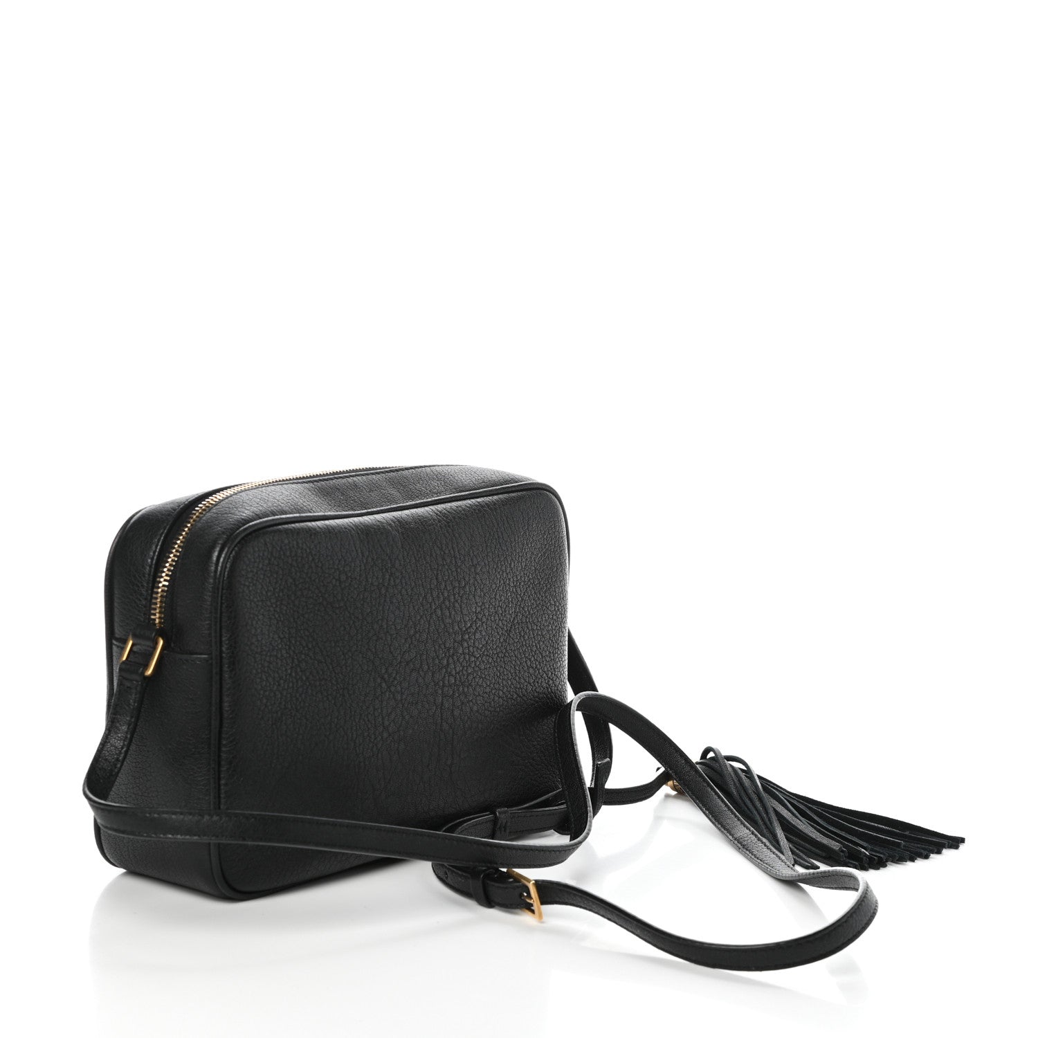 Saint Laurent Lambskin Monogram Small Lou Camera Bag Black 3 of 8