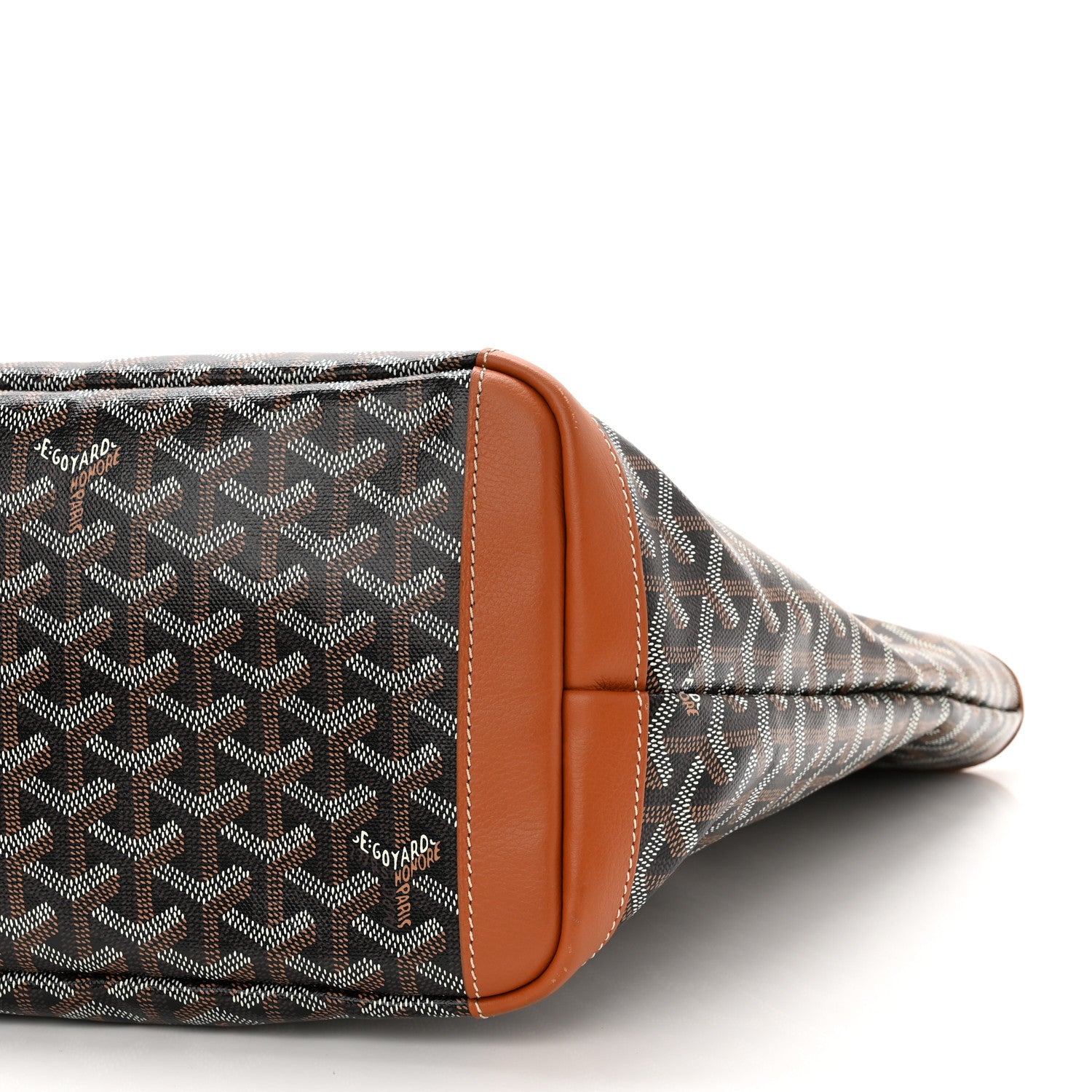 Goyard Goyardine Artois MM Black Gold 10 of 10