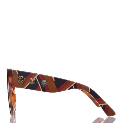 Gucci Acetate Square Frame Sunglasses GG0059S Multicolor 3 of 7