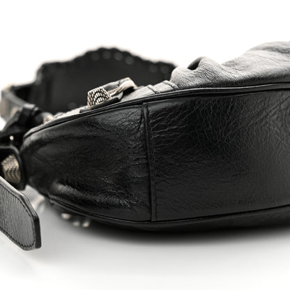 Balenciaga Agneau Arena Le Cagole Shoulder Bag XS Black 10 of 11