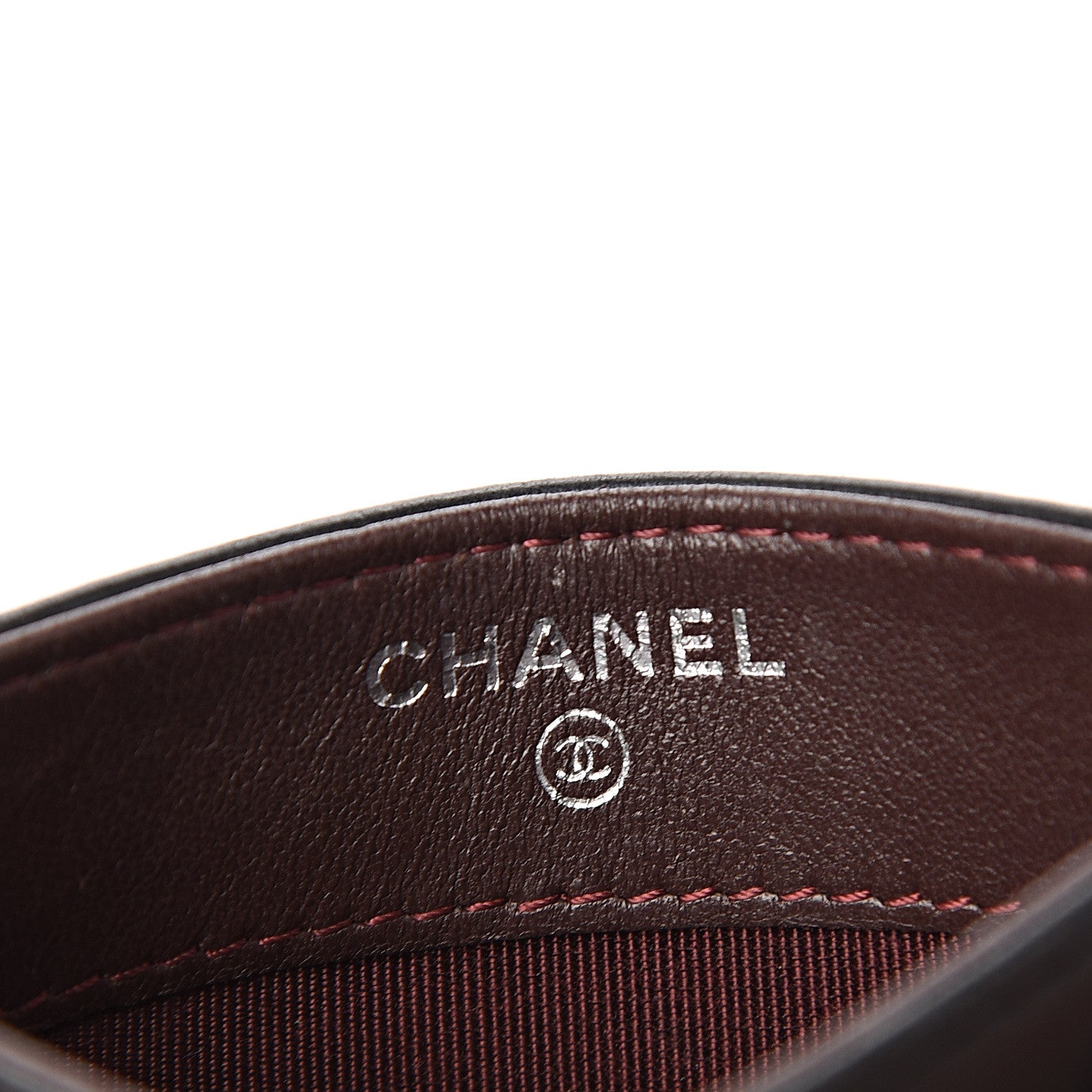 Chanel Lambskin Quilted Card Holder Black 6 of 7