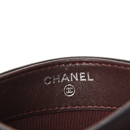 Chanel Lambskin Quilted Card Holder Black 6 of 7