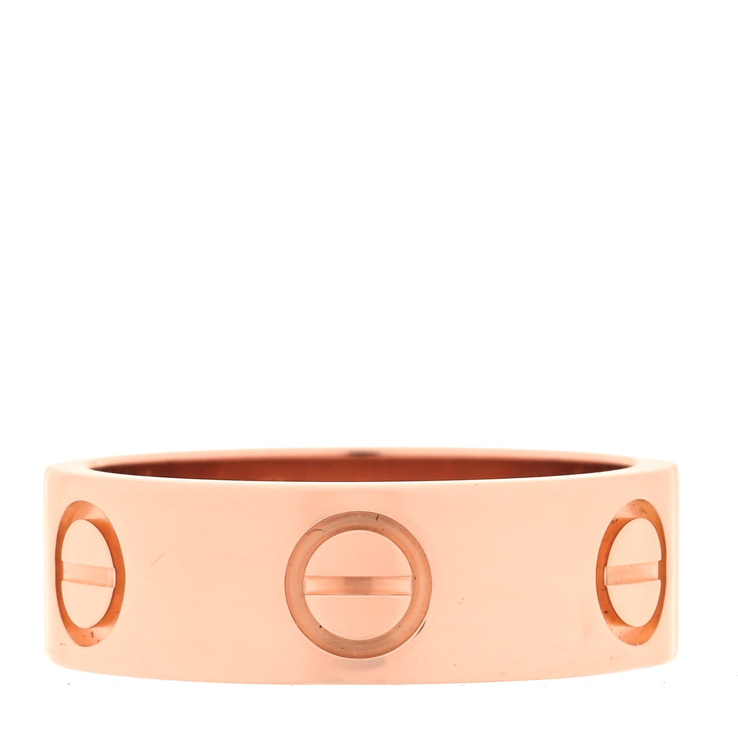 Cartier 18K Pink Gold 5.5mm LOVE Ring 47 4 1 of 5