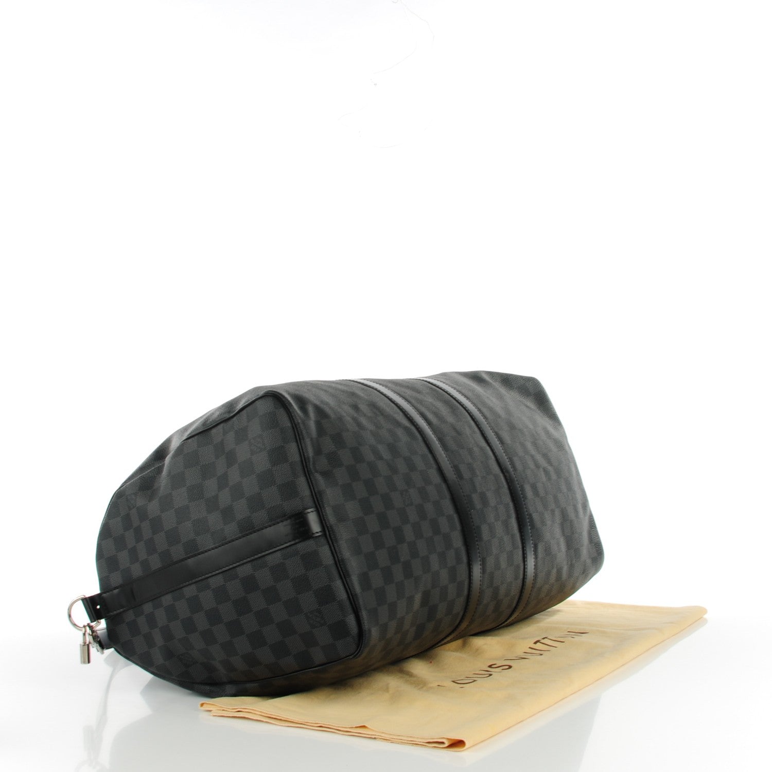 Louis Vuitton Damier Graphite Keepall Bandouliere 55 4 of 8