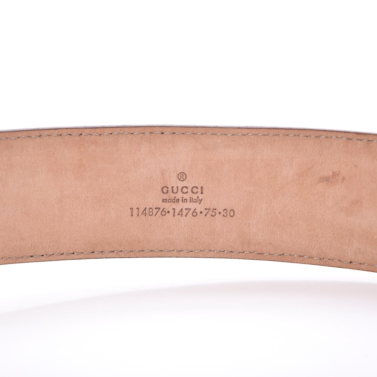 Monogram Interlocking G Belt 75 30 Off White