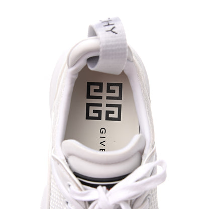 Givenchy Calfskin Neoprene Jaw Low Sneakers 38 White 5 of 9