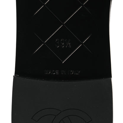 Chanel Lambskin Quilted Turnlock Flat Mules 39 Black 39.5 Black 8 of 11
