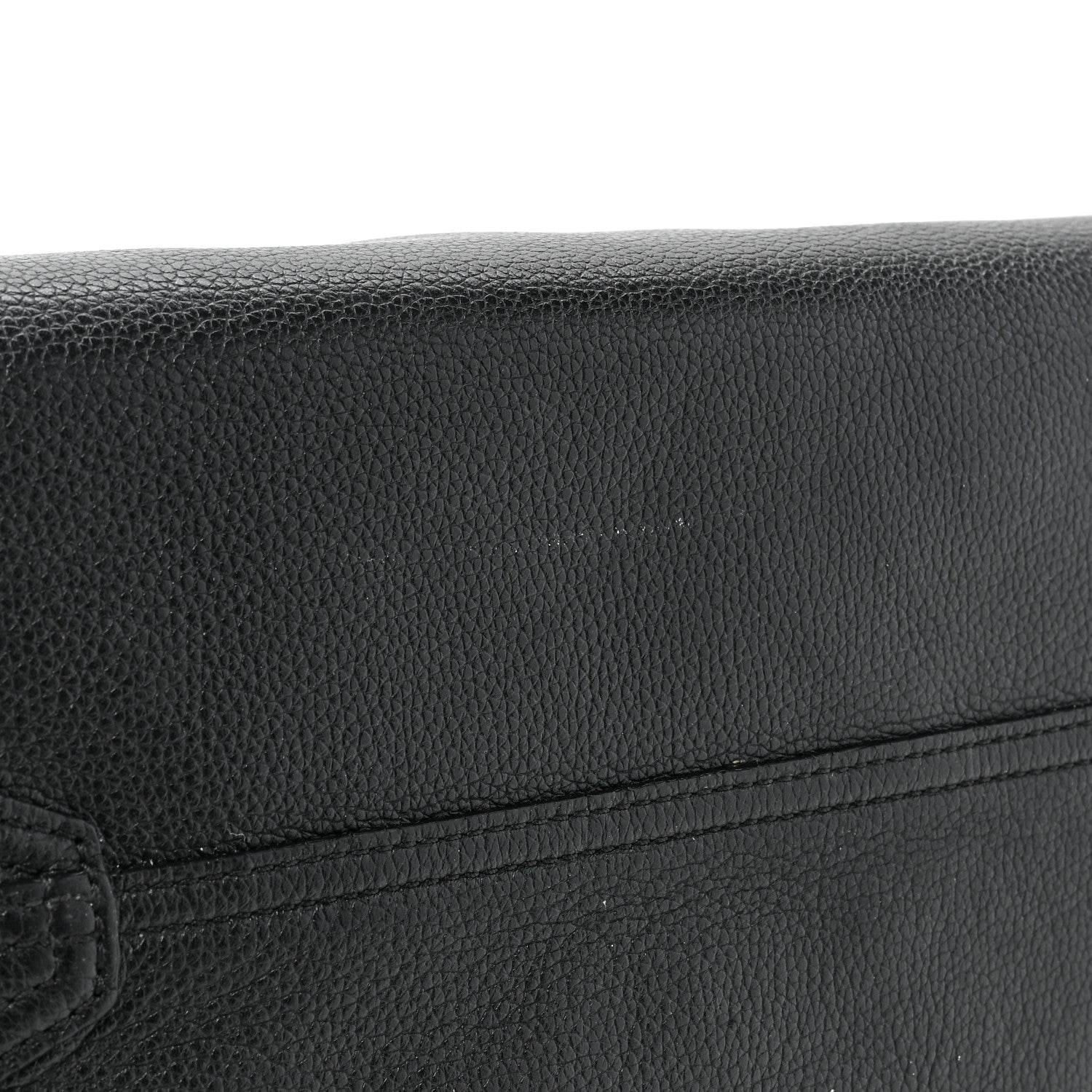 MCM Grained Calfskin Medium Yris Shopper Tote Black 34 of 34