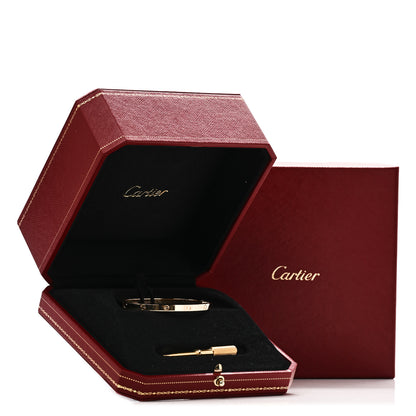 Cartier 18K Yellow Gold Small LOVE Bracelet 16 8 of 8