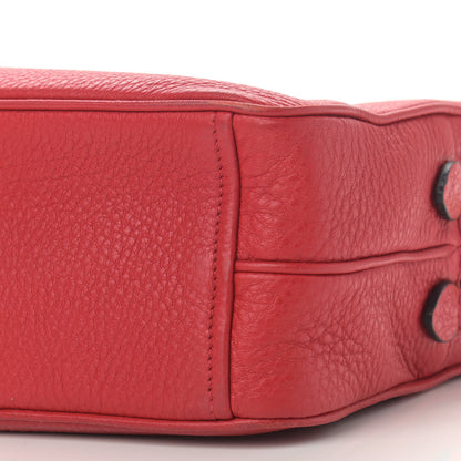 Prada Vitello Phenix Double Zip Camera Bag Rosso 12 of 16