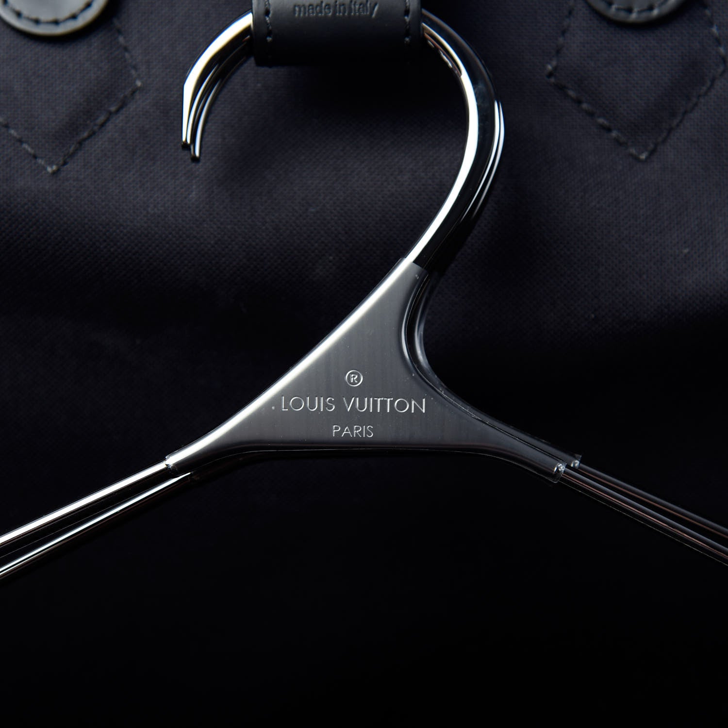 Louis Vuitton Monogram Eclipse Garment Cover 2 Hangers 5 of 10