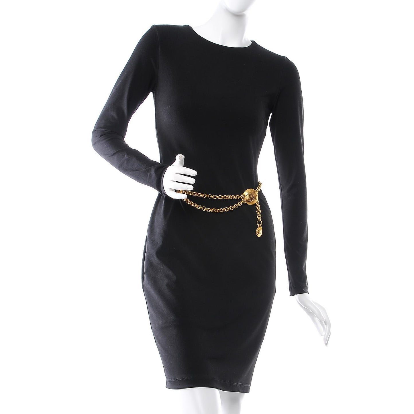 Chain Medallion Belt Gold