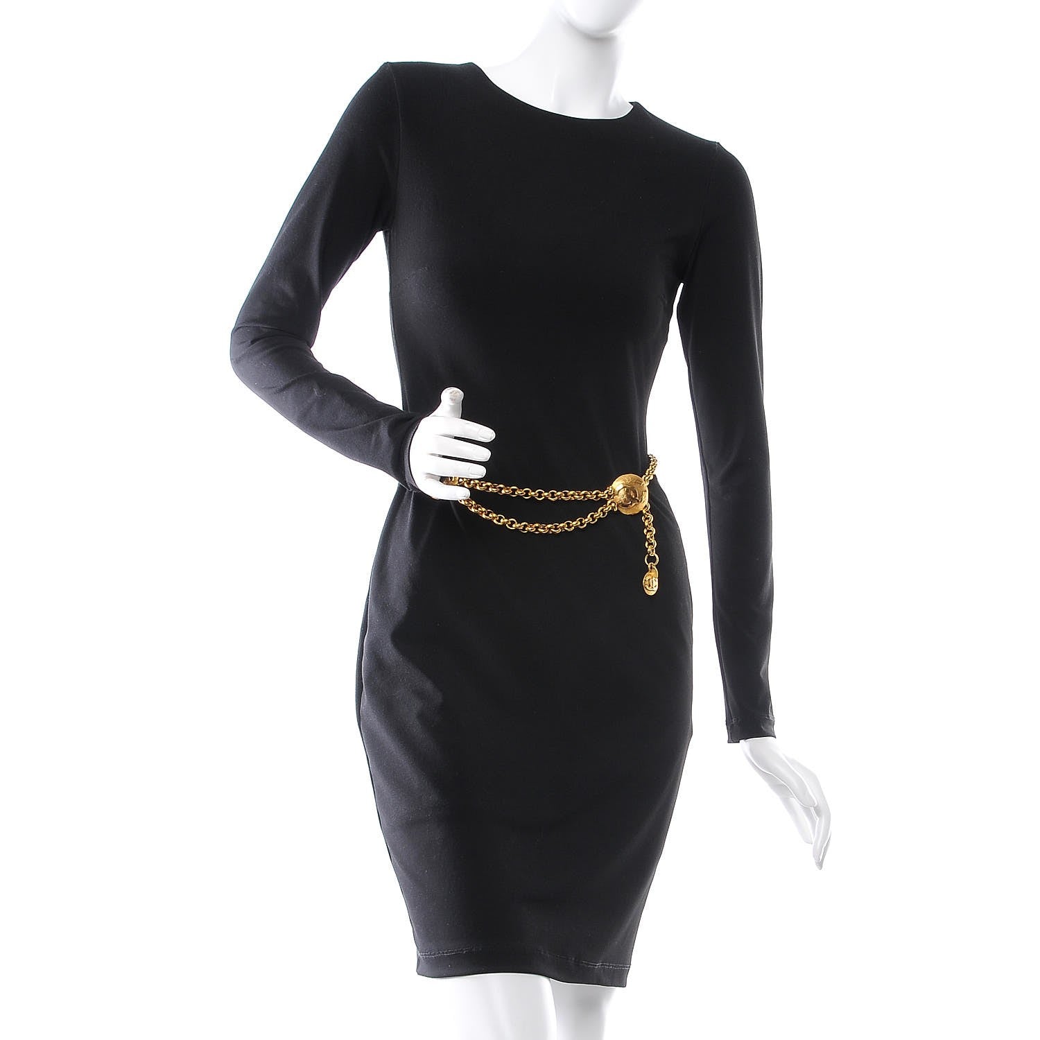 Chanel Chain Medallion Belt Gold 2 of 8