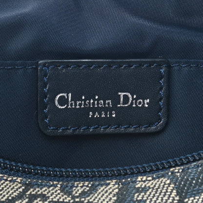 Christian Dior Monogram Shoulder Bag Pochette Blue 5 of 10