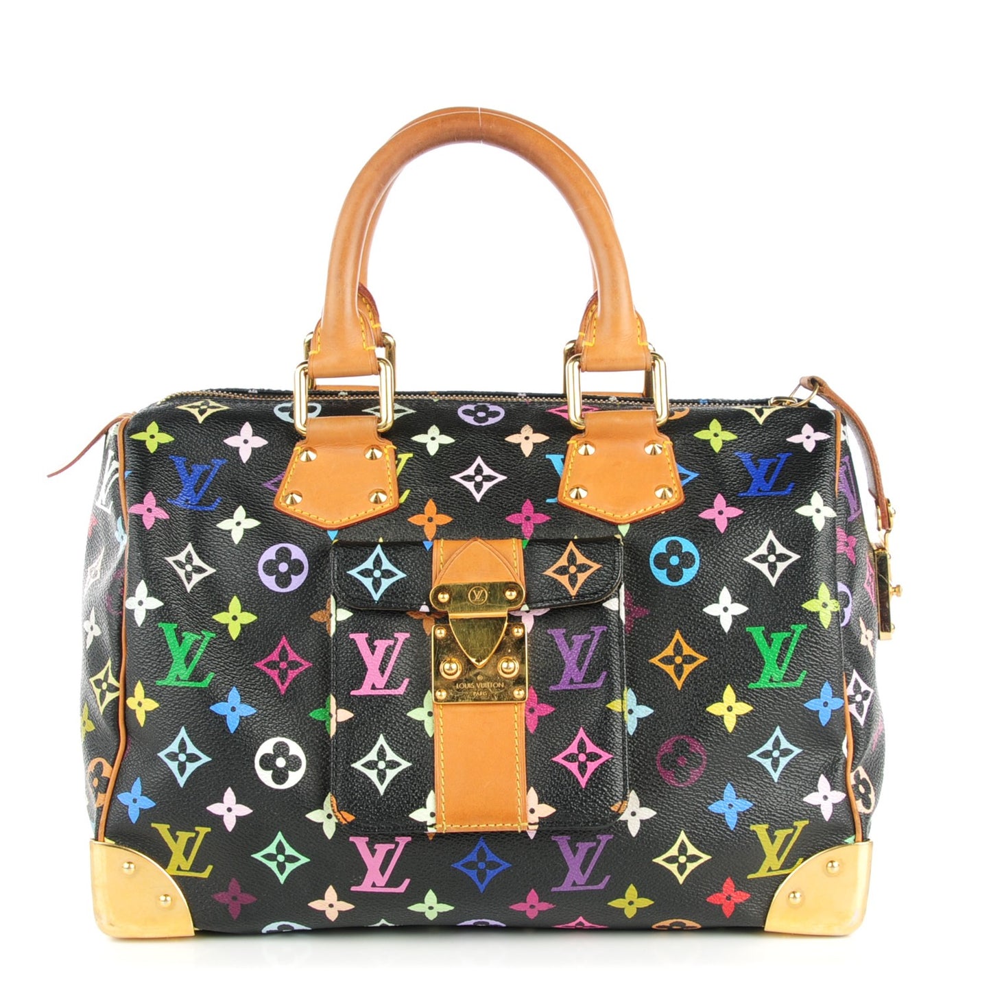 Monogram Multicolor Speedy 30 Black