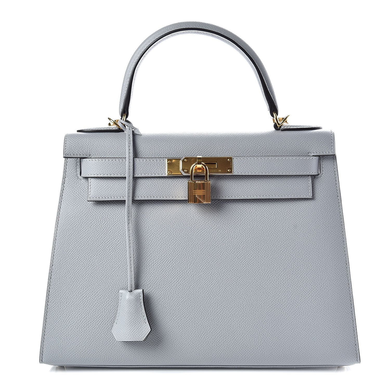 Hermes Epsom Kelly Sellier 28 Bleu Glacier 1 of 34