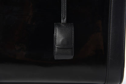 Saint Laurent Patent Calfskin Small Sac de Jour Black 13 of 18