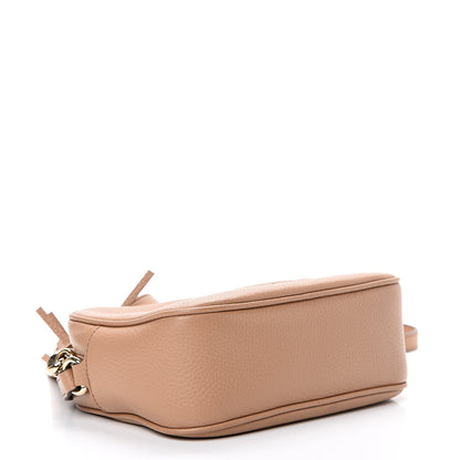 Gucci Pebbled Calfskin Small Soho Disco Bag Rose Beige 3 of 11