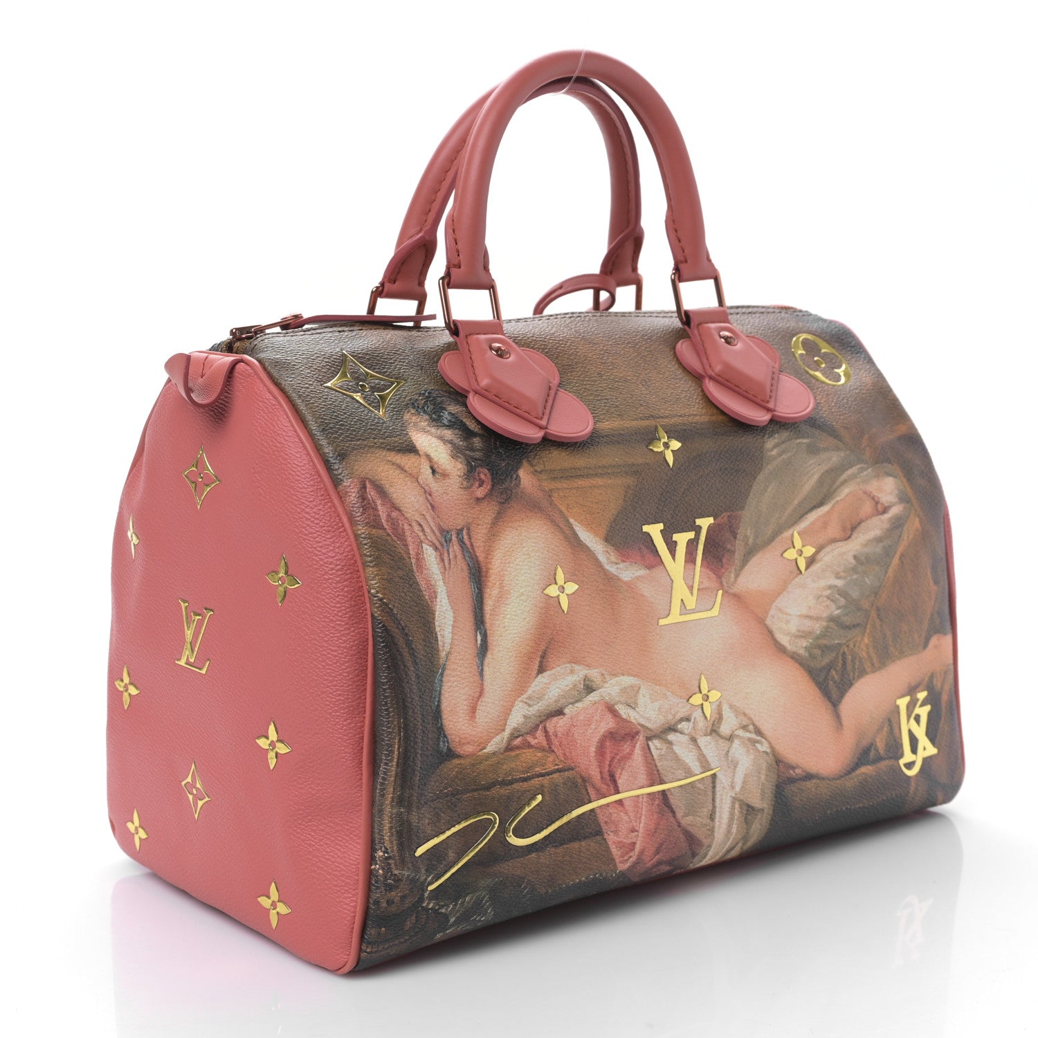 Louis Vuitton Masters Jeff Koons Boucher Speedy 30 1429175