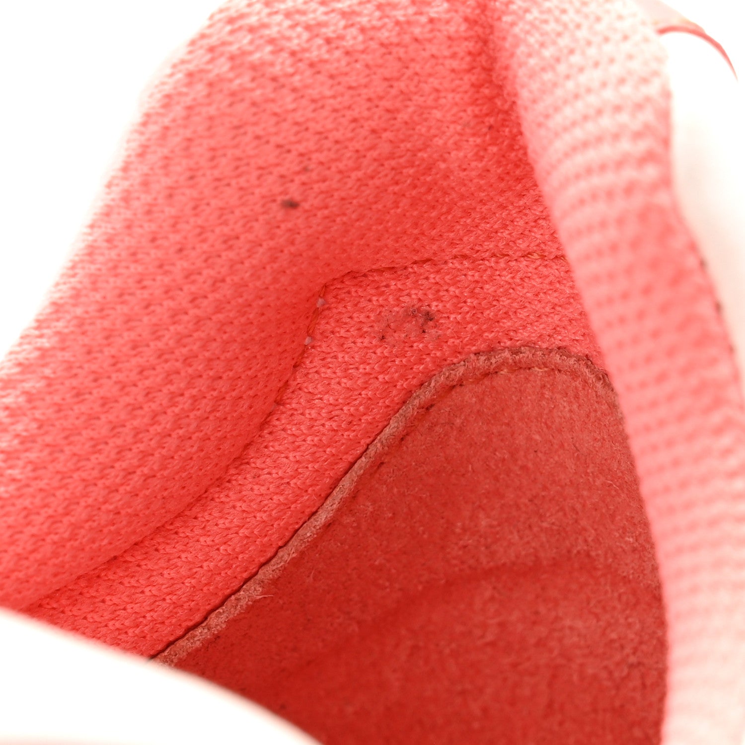 Christian Dior Calfskin Dior Star Ors Low Top Sneakers 37.5 Coral White 8 of 10