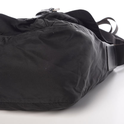 Prada Nylon Vela Messenger Bag Black 11 of 11