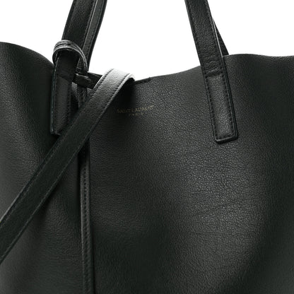 Saint Laurent Calfskin Toy Shopping Tote Vert Fonce 8 of 10