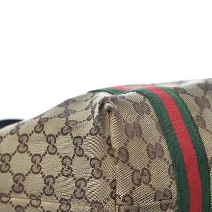 Gucci Monogram Medium Jolicoeur Tote Dark Brown 10 of 20