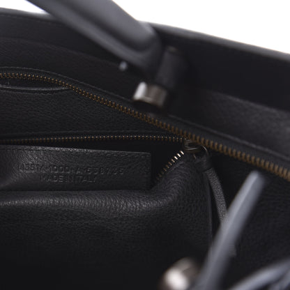Balenciaga Veau Grana Perforated Blackout Hardware City Black 9 of 10