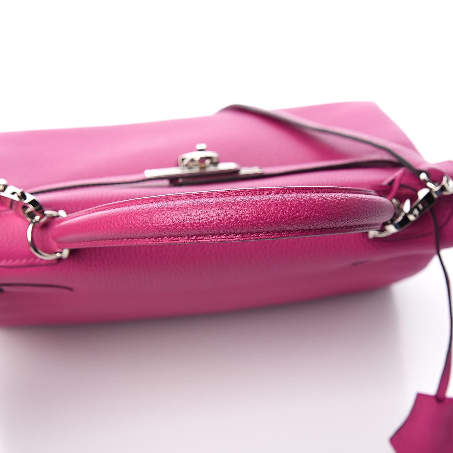 Hermes Togo Kelly Retourne 28 Rose Pourpre 36 of 37