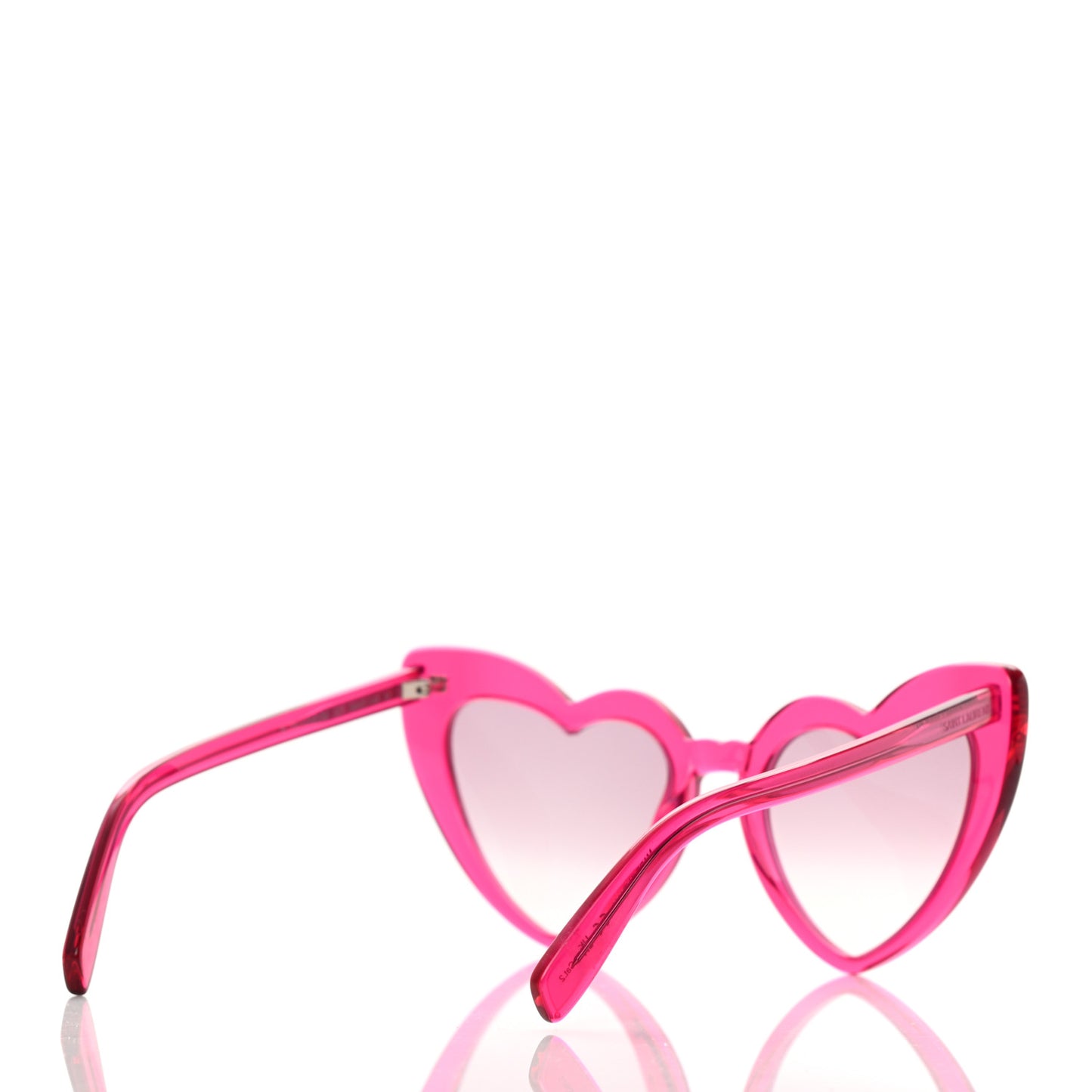 Acetate Heart Frame Loulou SL181 Sunglasses Pink