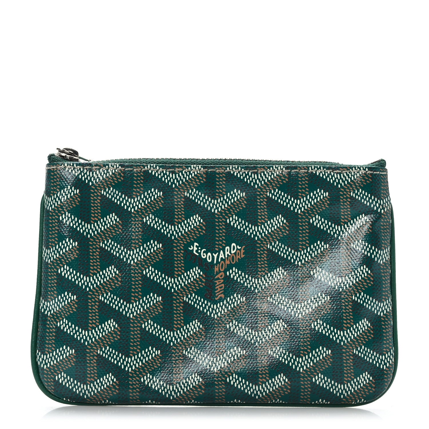 Goyard Goyardine Mini Senat Pochette Green 1 of 6