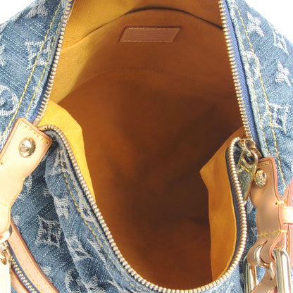 Louis Vuitton Denim Baggy GM Blue 5 of 7