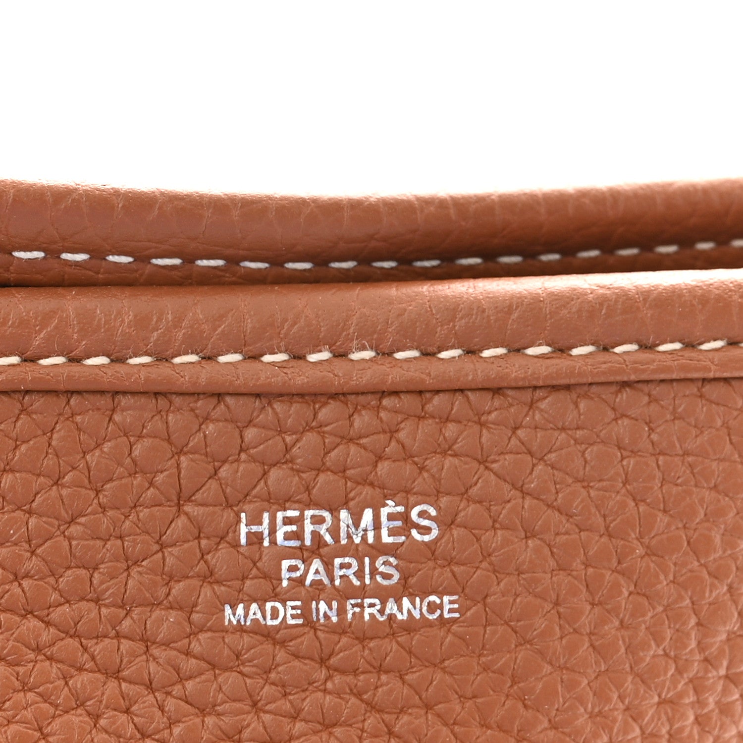 Hermes Taurillon Clemence Evelyne III PM Gold 6 of 10
