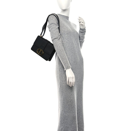 Christian Dior Grained Calfskin 30 Montaigne Flap Bag Black 2 of 8