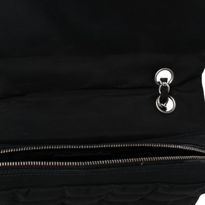Chanel Nylon Square Quilted Flap Black 9 of 10