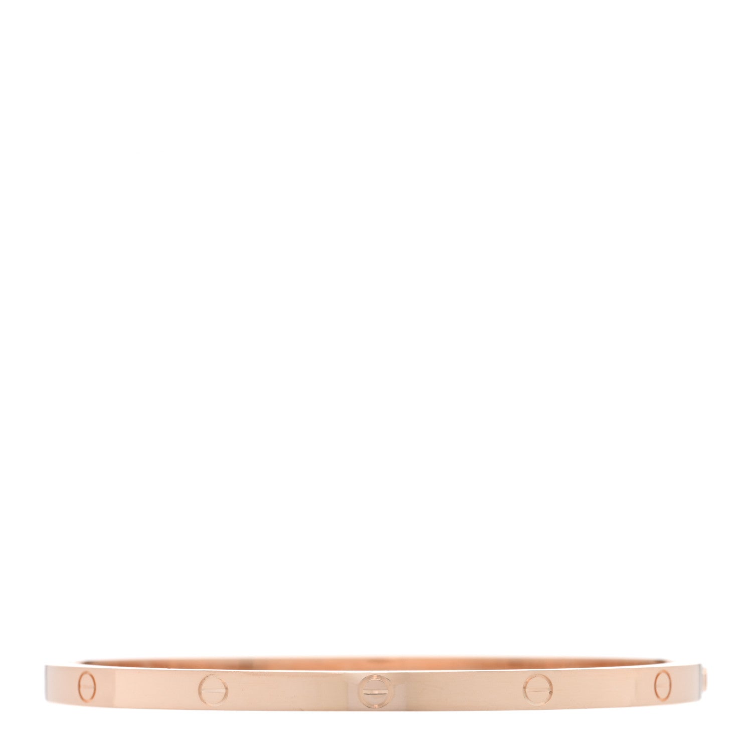 Cartier 18K Pink Gold Small LOVE Bracelet 17 2 of 6