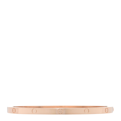 Cartier 18K Pink Gold Small LOVE Bracelet 17 2 of 6