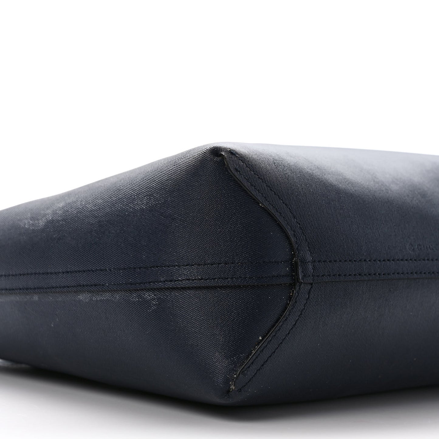 GG Supreme Monogram Blooms Small Reversible Tote Beige Blue Navy