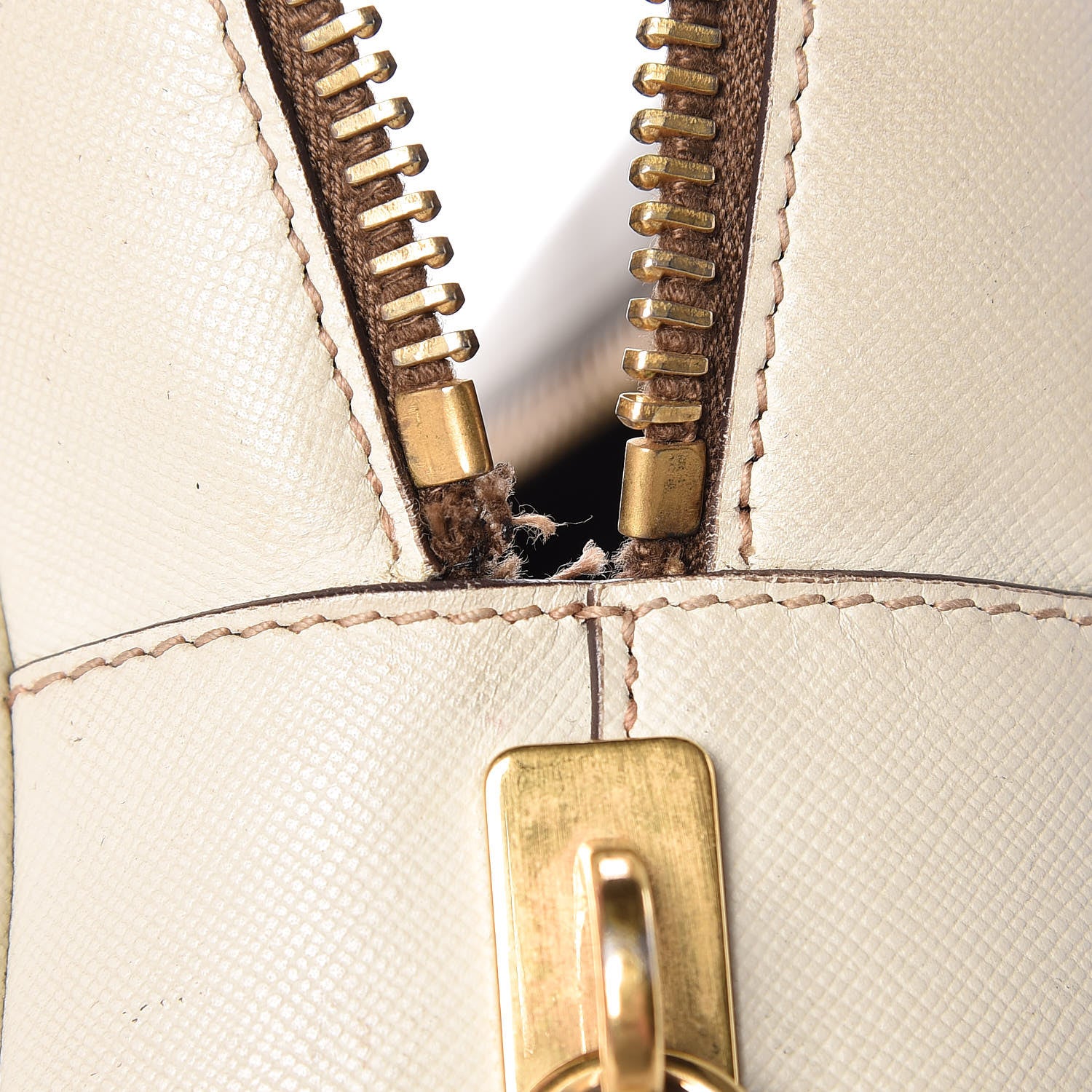 Prada Saffiano Lux Tote Bowler Talco 10 of 36