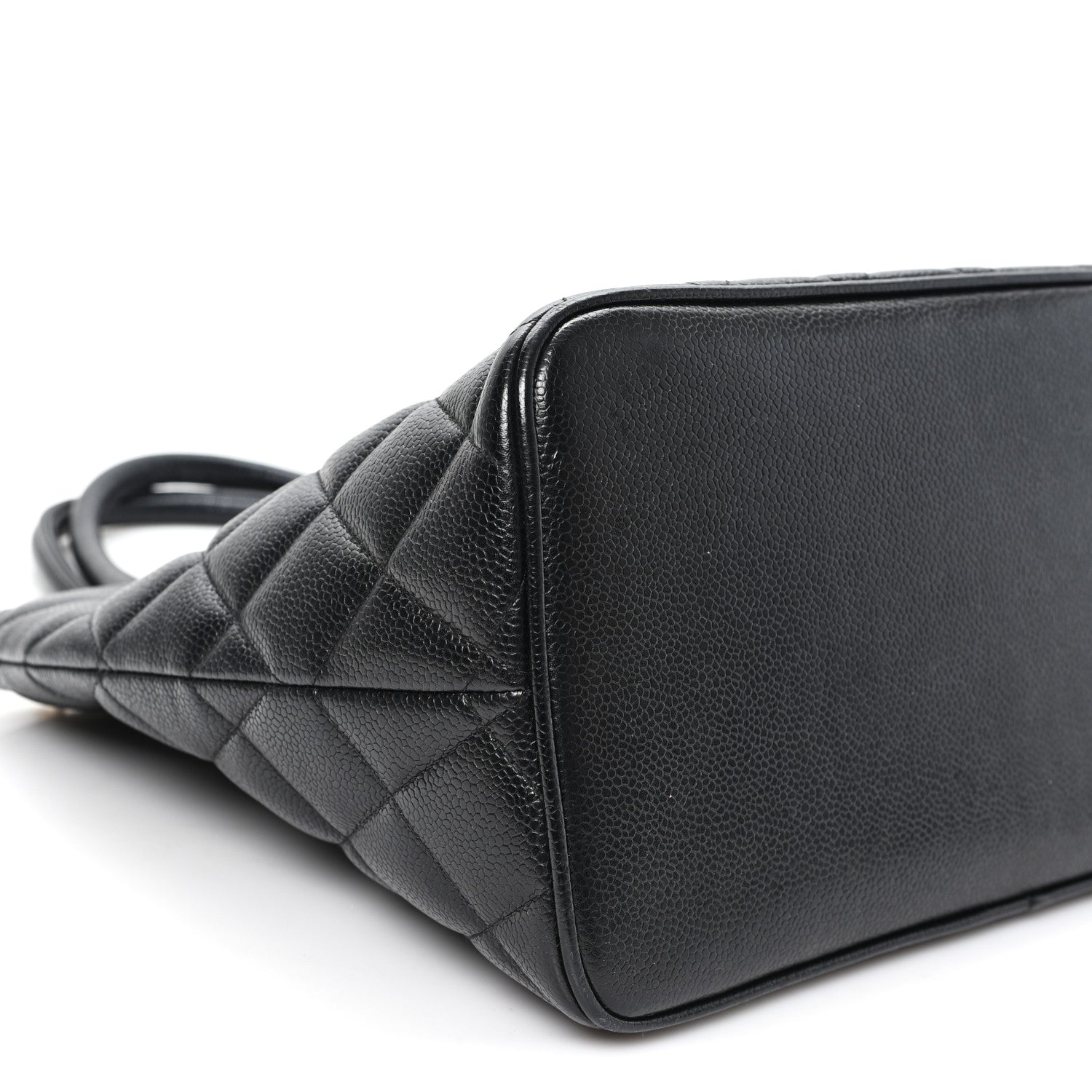 Chanel Caviar Quilted Medallion Tote Black 10 of 11
