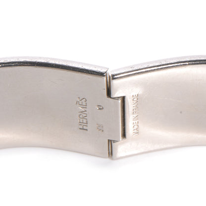 Hermes Enamel Clic Clac H Bracelet Wide PM Black 3 of 4